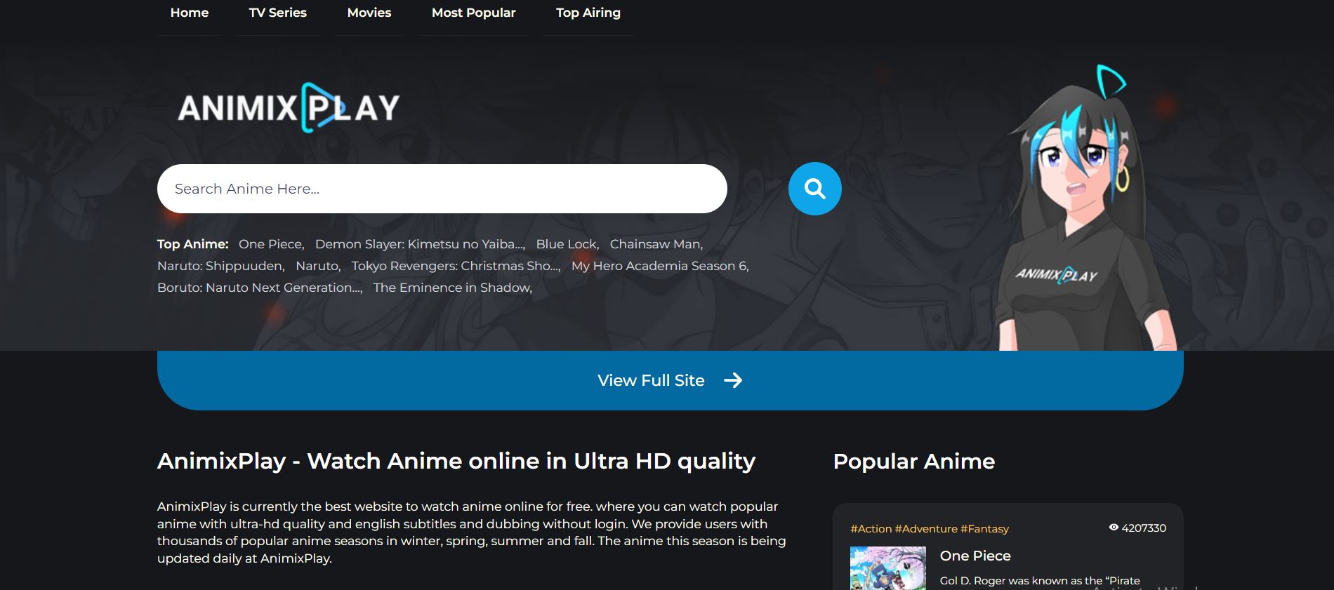 It is turning off Animixplay and the best alternatives to Animixplay