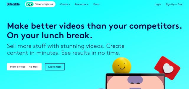 Biteable Video Maker