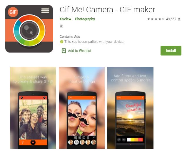 Gif Me! Camera - GIF maker