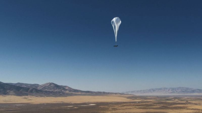 Google Loon balloon start working bringing the Internet