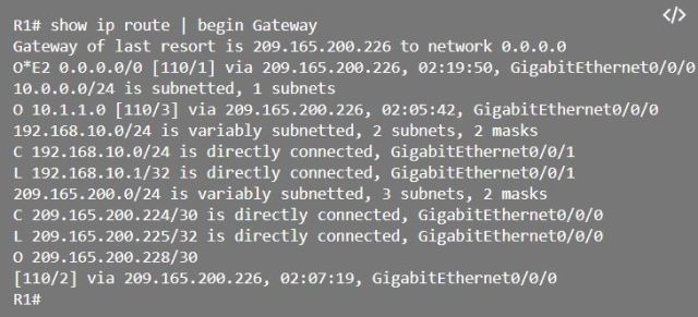 ip route