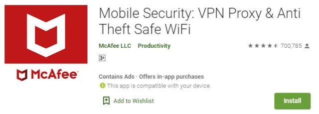 Mobile Security VPN Proxy & Anti Theft Safe WiFi