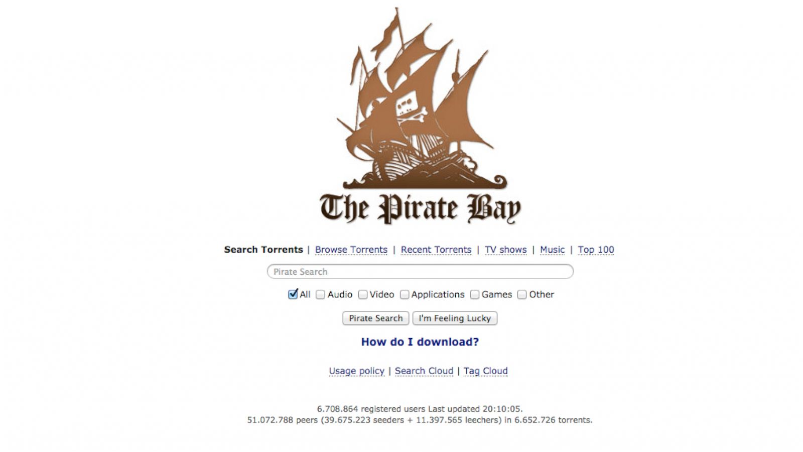The Pirate Bay Mirror Alternatives Piratebay Unblock proxy list [100% working]