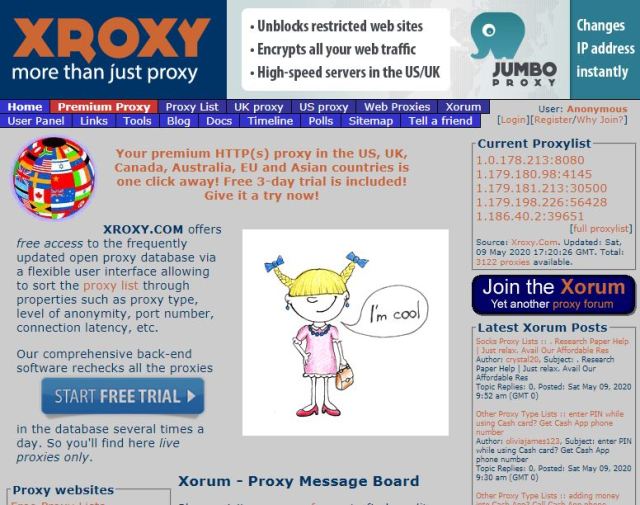 xroxy proxy