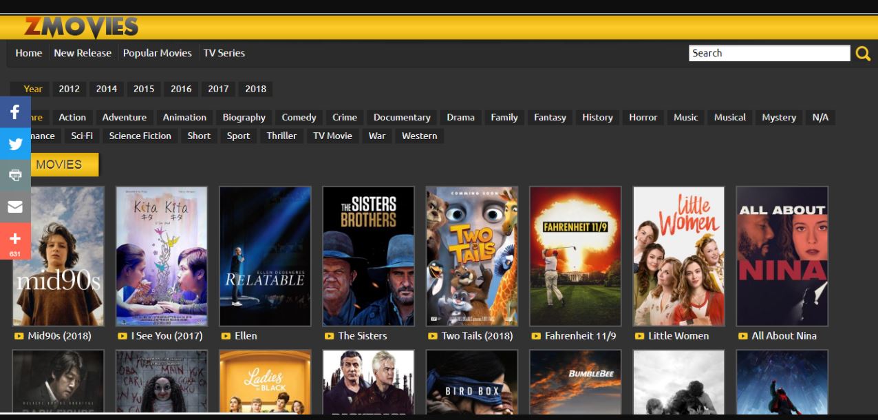 ZMovies Proxy sites ZMovies Mirror alternative sites 100% working